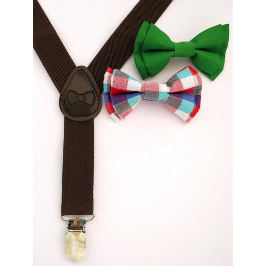 Bow Tie & Suspenders - Mr. Maxwell - Baby Luno