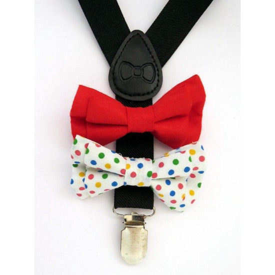 Bow Tie & Suspenders - Mr. Oscar - Baby Luno