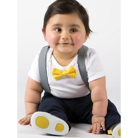 Bow Tie & Suspenders - Mr. Jackson - Baby Luno