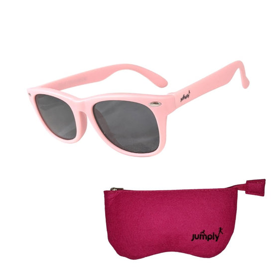 Kids Flex-Frame Sunglasses Polarized UV400 - Pink
