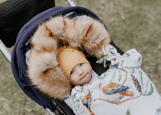 Why a baby luno Nordic Footmuff is the accessory you and bub need this Winter!