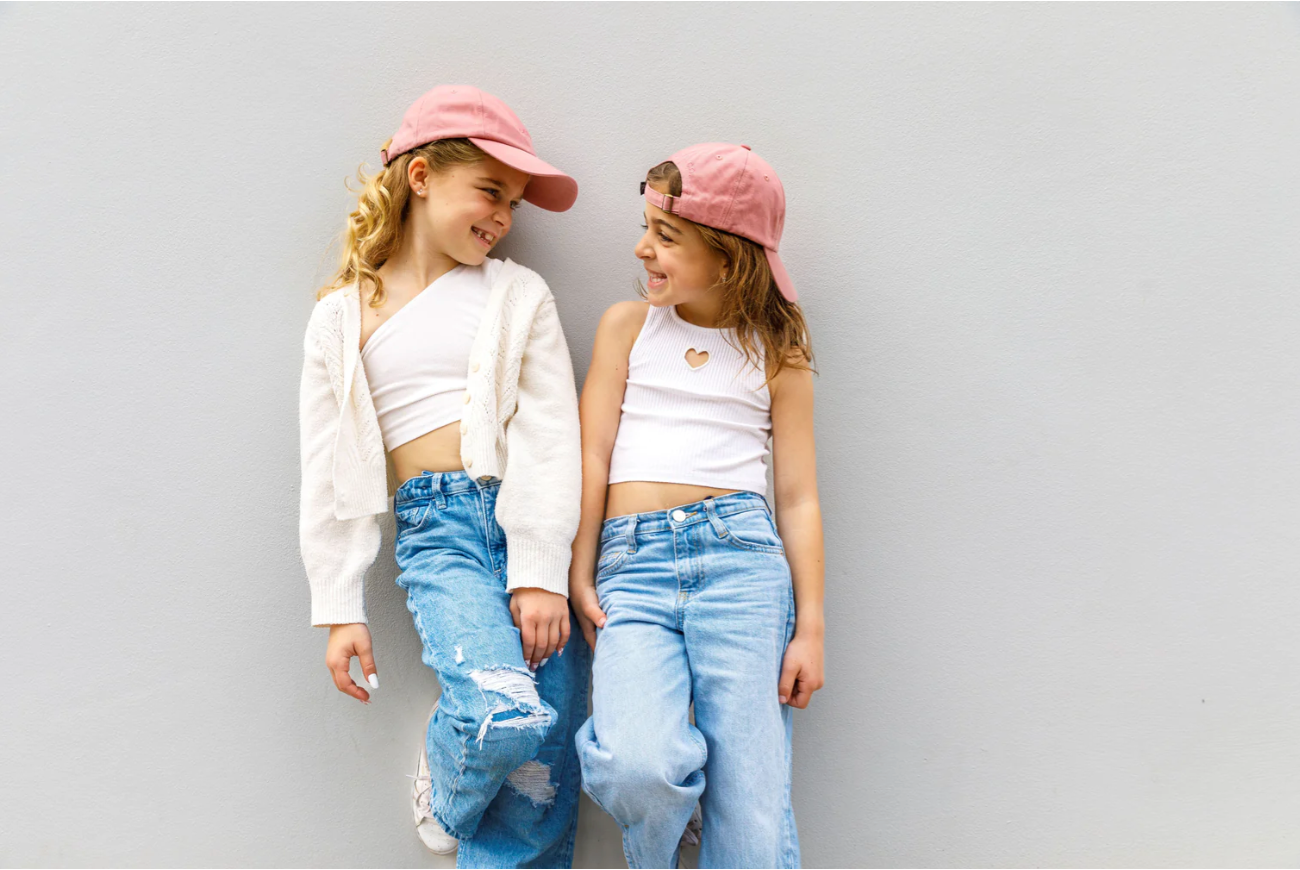 Good Vibes Cap - Dusty Rose (Baby-Adults)