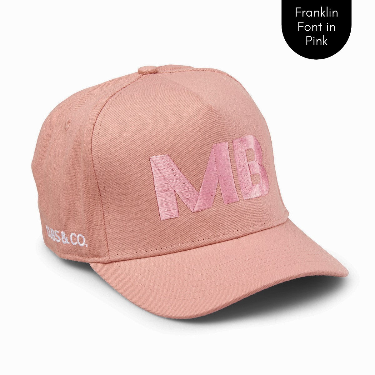 Snapback Hat - PERSONALISED (Kids-Adults) Pink