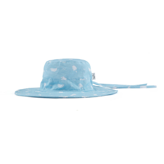 Baby Bucket Hat - Summer Blues (0-12 months)