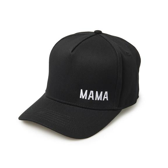 Snapback Hat - Mama & Mini Black (Kids-Adults)