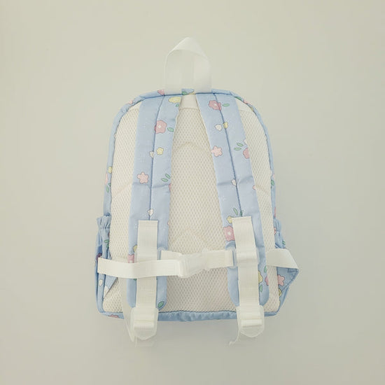 Kids Backpack - Blue Floral