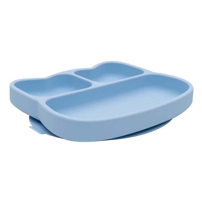 Stickie Plate - Cat Powder Blue