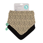 Baby Bib - Reversible Bandana Cheetah 2-pack