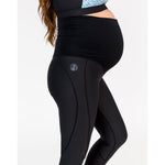 Maternity Leggings - Cadenshae Full Length Pregnancy & Postpartum - Baby Luno