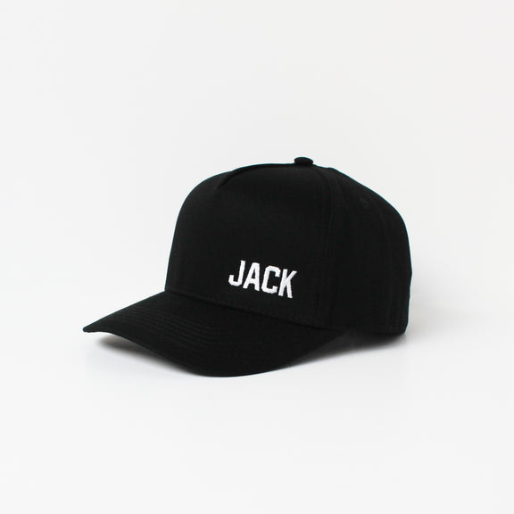 Load image into Gallery viewer, Snapback Hat - PERSONALISED NAME (Kids-Adults) Black

