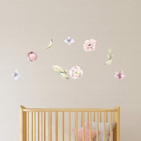 Fabric Wall Decals - Floral