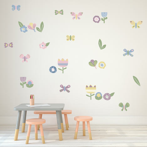 Fabric Wall Decals - Spring