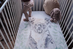 baby luno Bamboo Fitted Cot Sheet - Koala