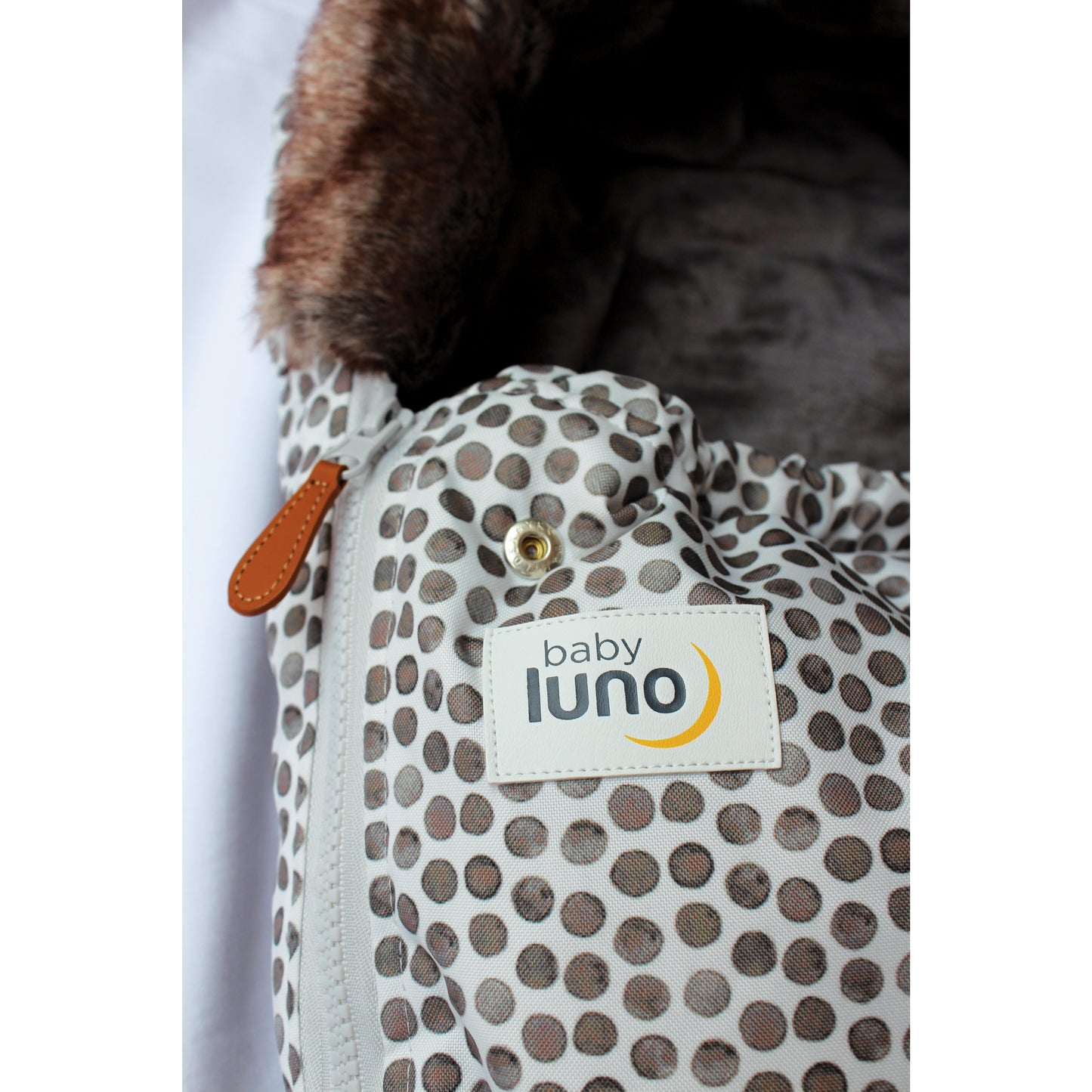 baby luno Nordic Footmuff - Raindrops (PRE-ORDER) - Baby Luno