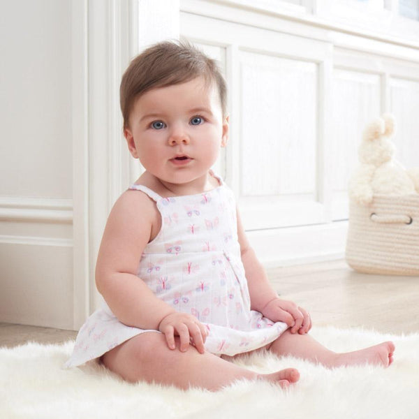 Baby Smock Top - Mini Flutter - Baby Luno