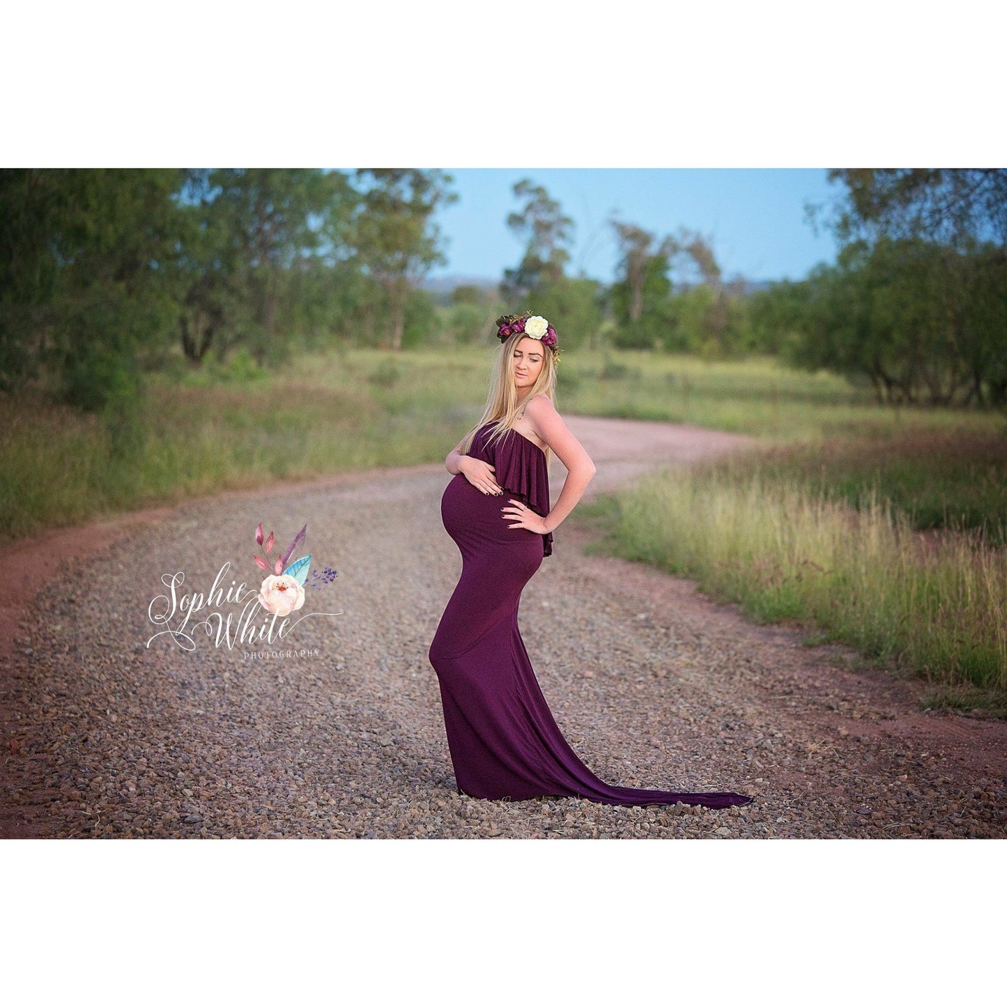 Maternity Gown - Monroe - Baby Luno
