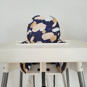 High Chair Cushion Cover - Navy