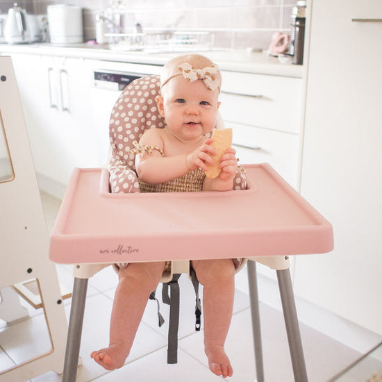 Load image into Gallery viewer, High Chair Cushion Cover - Pink Dots
