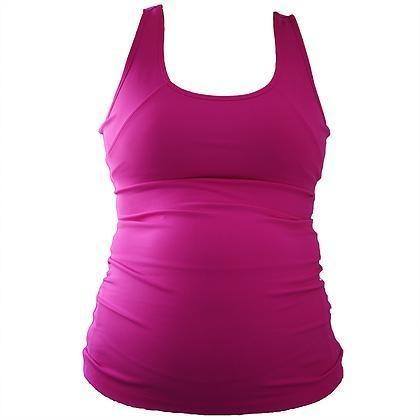 Load image into Gallery viewer, Pregnancy Singlet Bright Pink - Baby Luno
