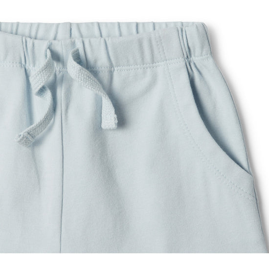 Baby Shorts - Powder Blue Slouch Pocket - Baby Luno