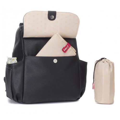 babymel leather diaper bag backpack Babymel Robyn Convertible Backpack Faux Leather