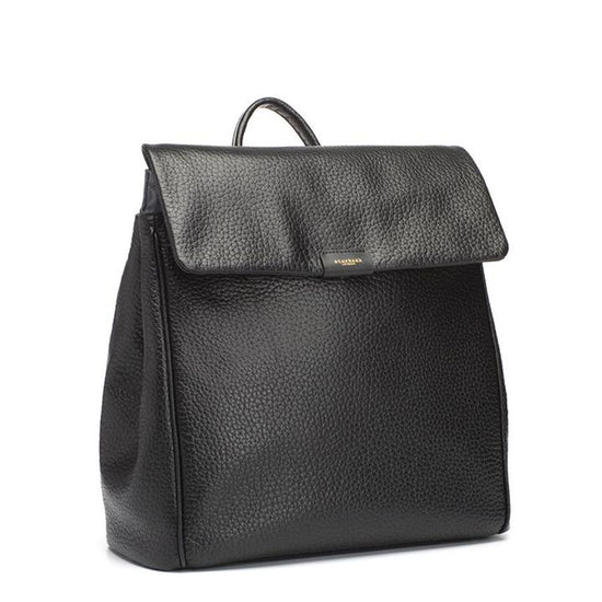 Baby Bag - Storksak St James Leather Black