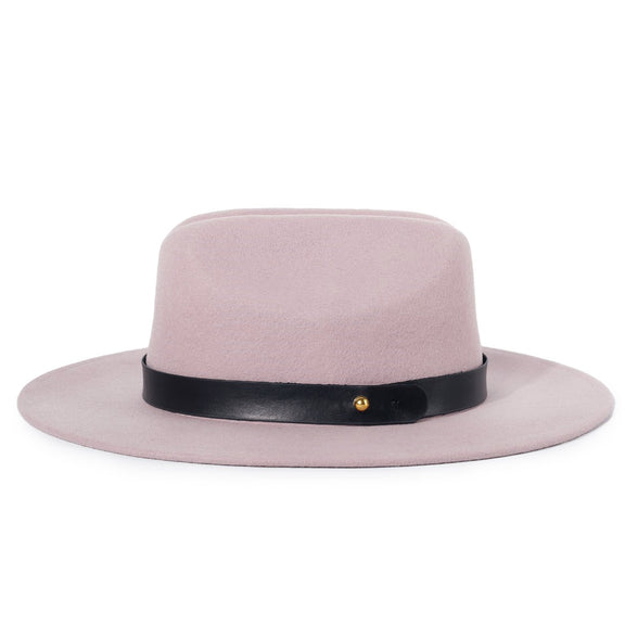 Wool Fedora Hat - Dusty Taupe (Kids-Adults)