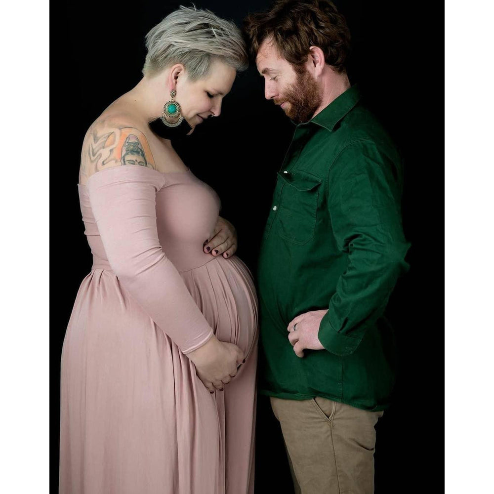 
                
                    Load image into Gallery viewer, Maternity Gown - Gaia - Baby Luno
                
            