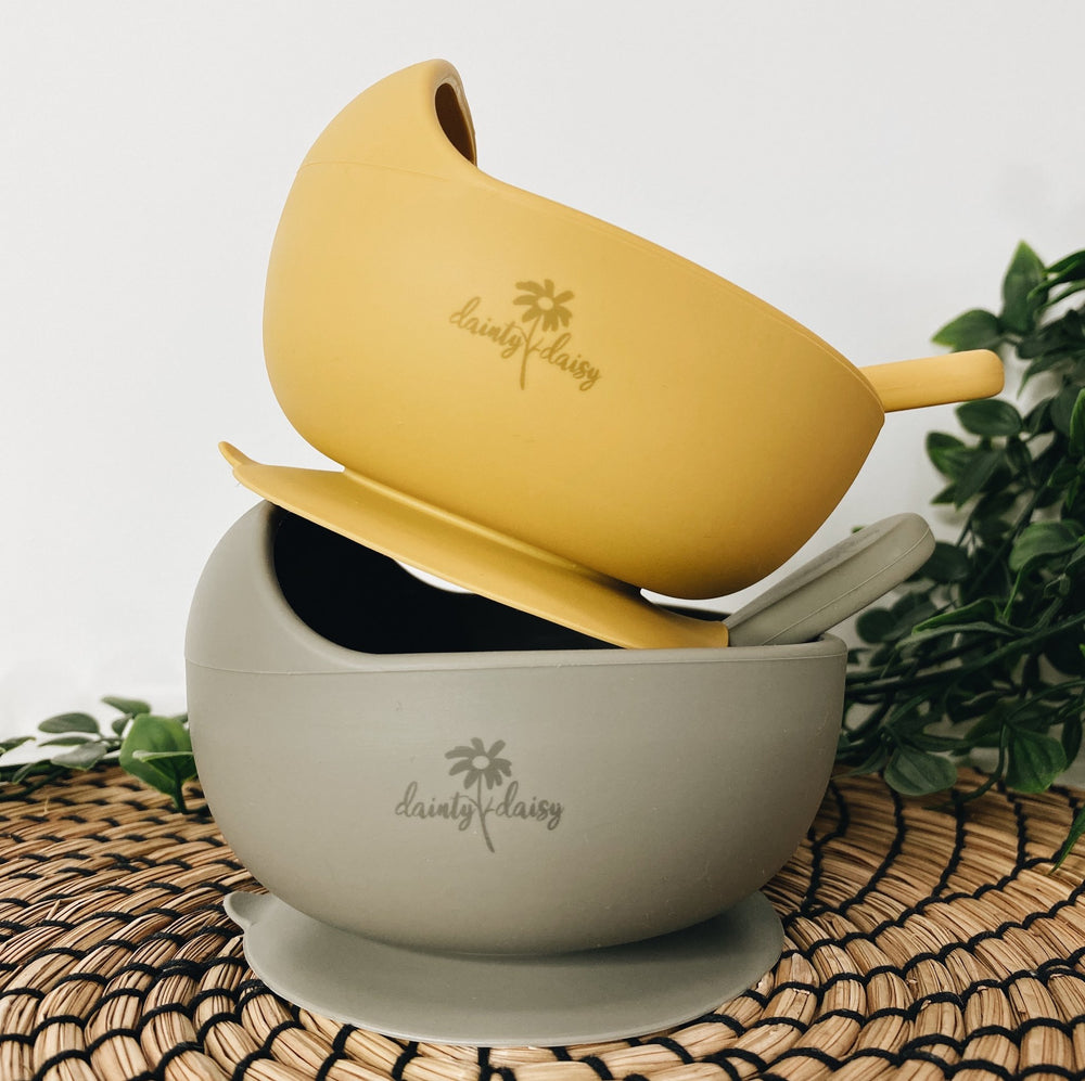 
                
                    Load image into Gallery viewer, Stickie Bowl &amp;amp; Spoon Set - Sage
                
            